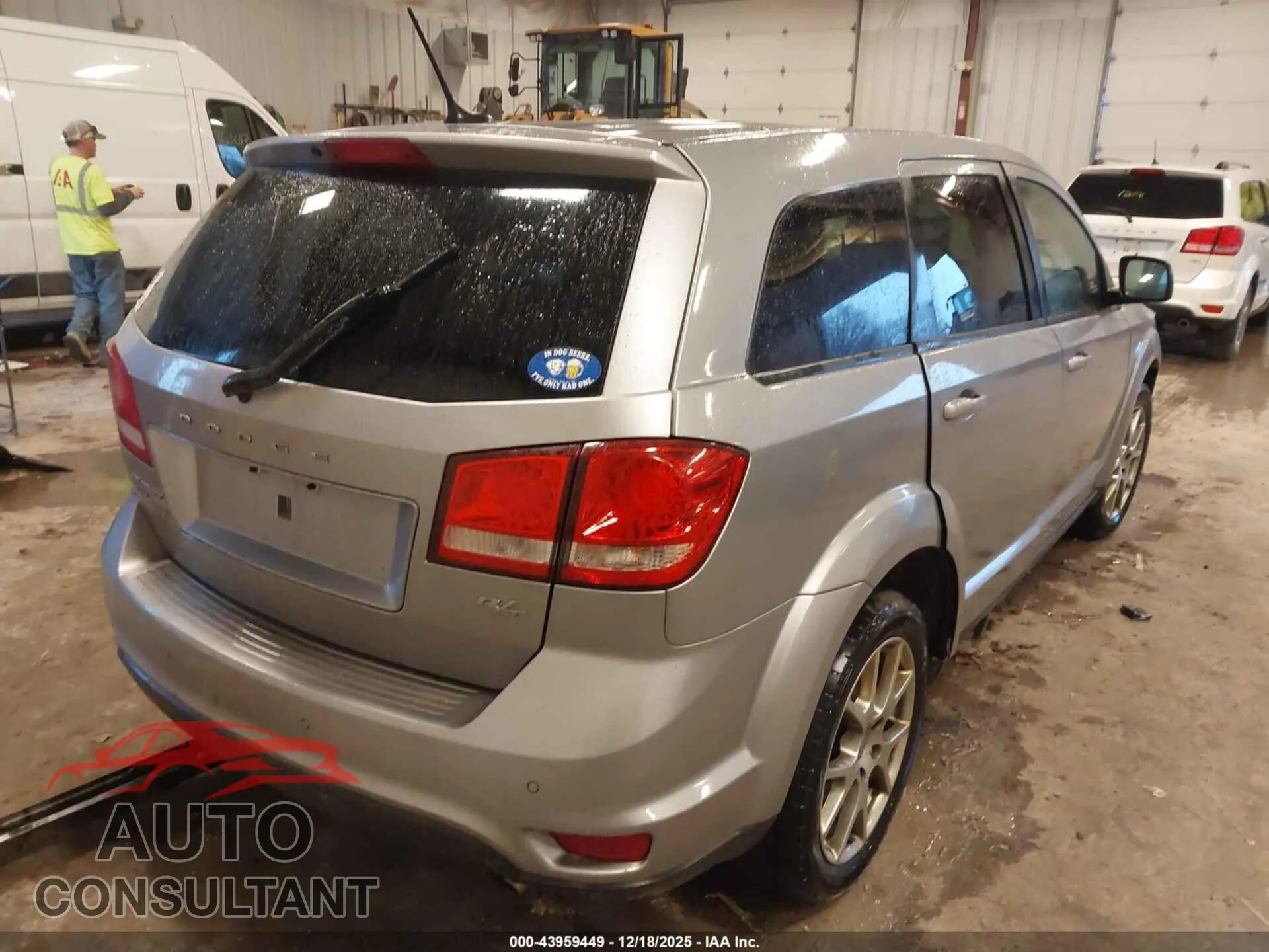 2016 DODGE JOURNEY Damaged VIN 3C4PDDEG4GT248278 – dashboard