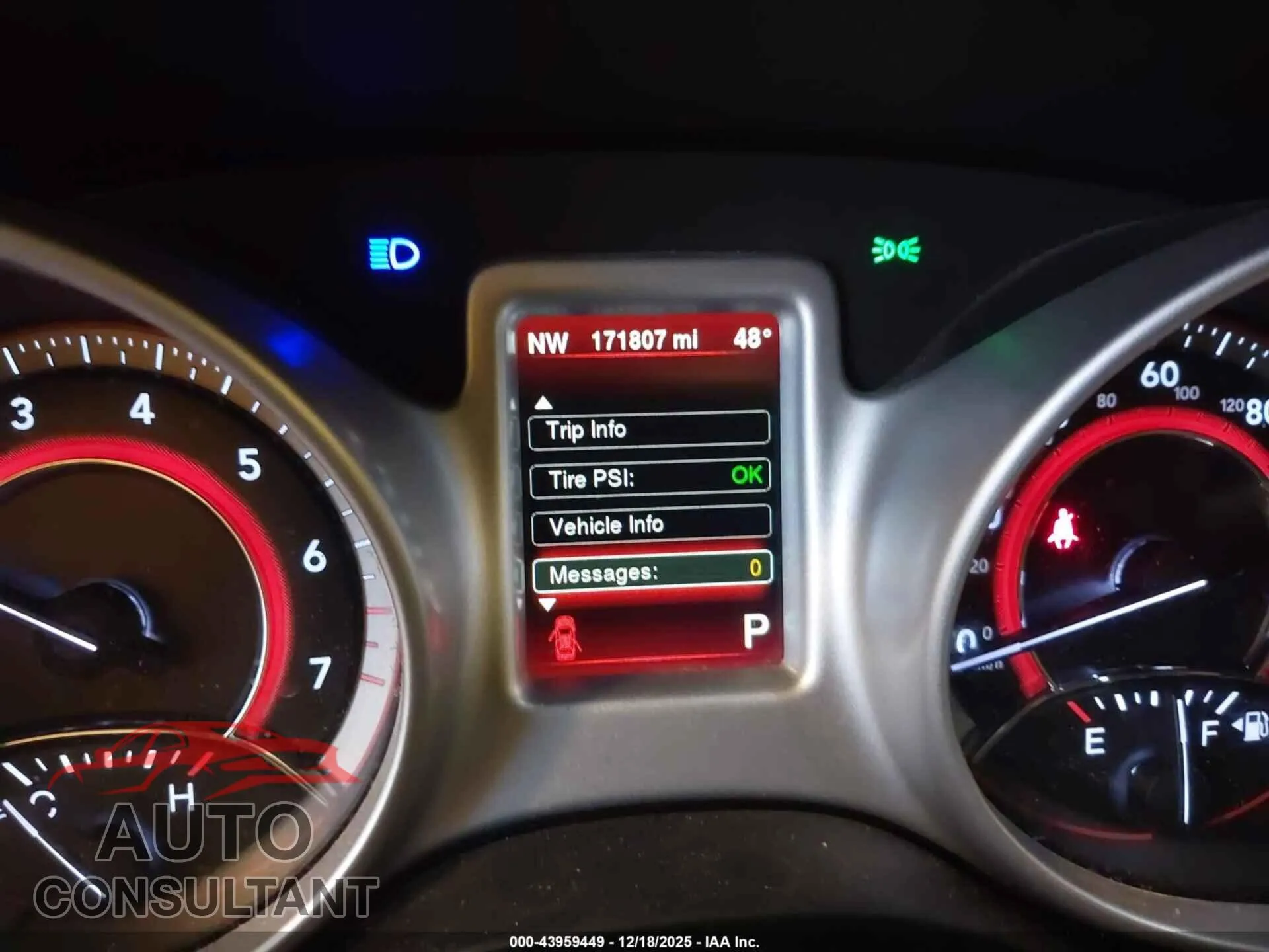 2016 DODGE JOURNEY Damaged VIN 3C4PDDEG4GT248278 – exterior detail