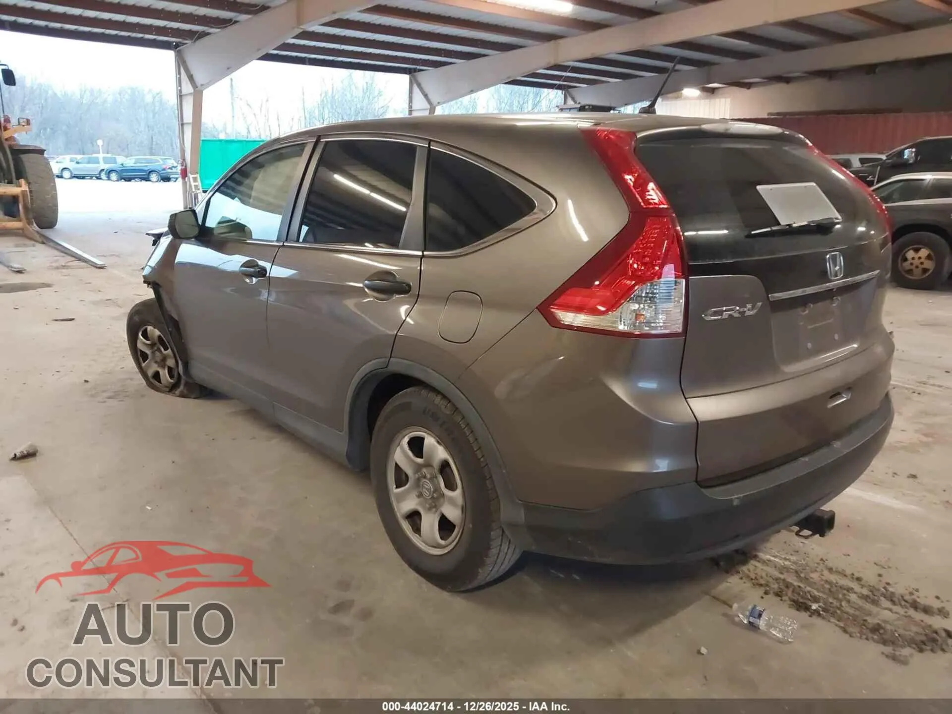 2013 HONDA CR-V Damaged VIN 3CZRM3H36DG708714 – side profile