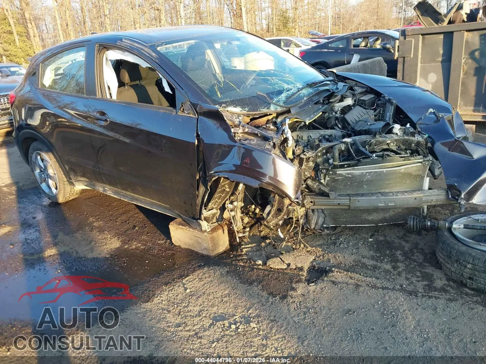 2018 HONDA HR-V VIN 3CZRU5H34JM722751