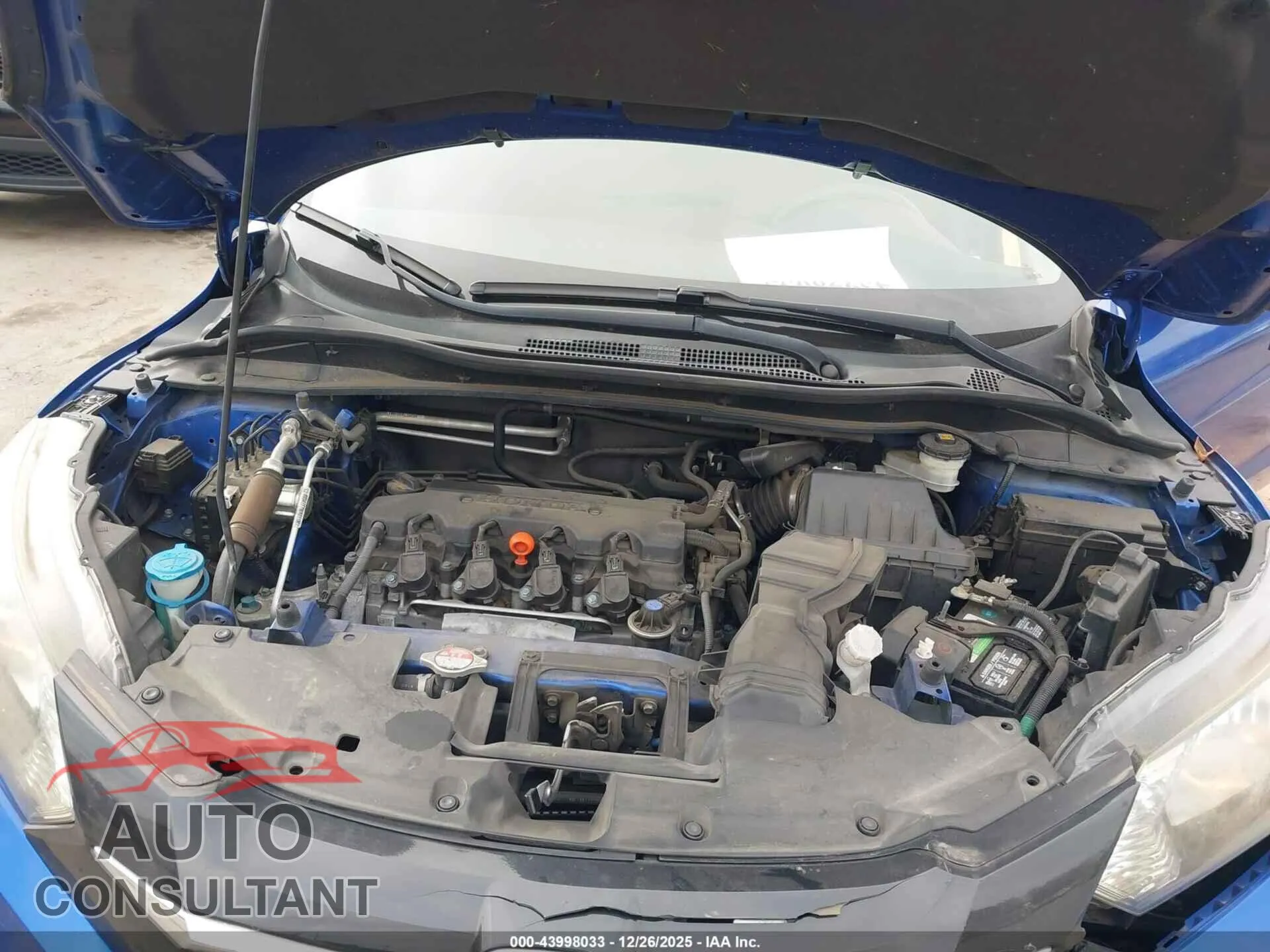 2018 HONDA HR-V Damaged VIN 3CZRU5H50JM715815 – odometer reading