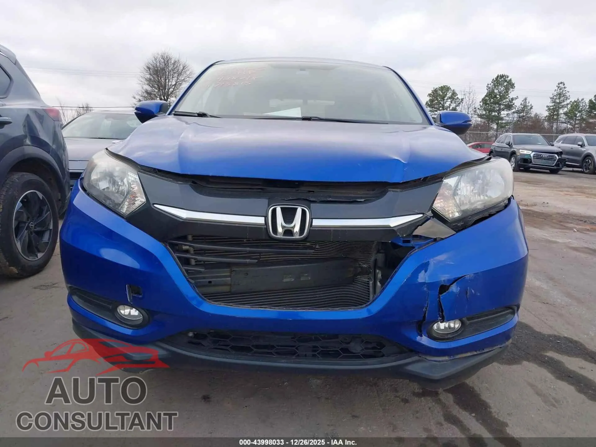 2018 HONDA HR-V Damaged VIN 3CZRU5H50JM715815 – photo 12