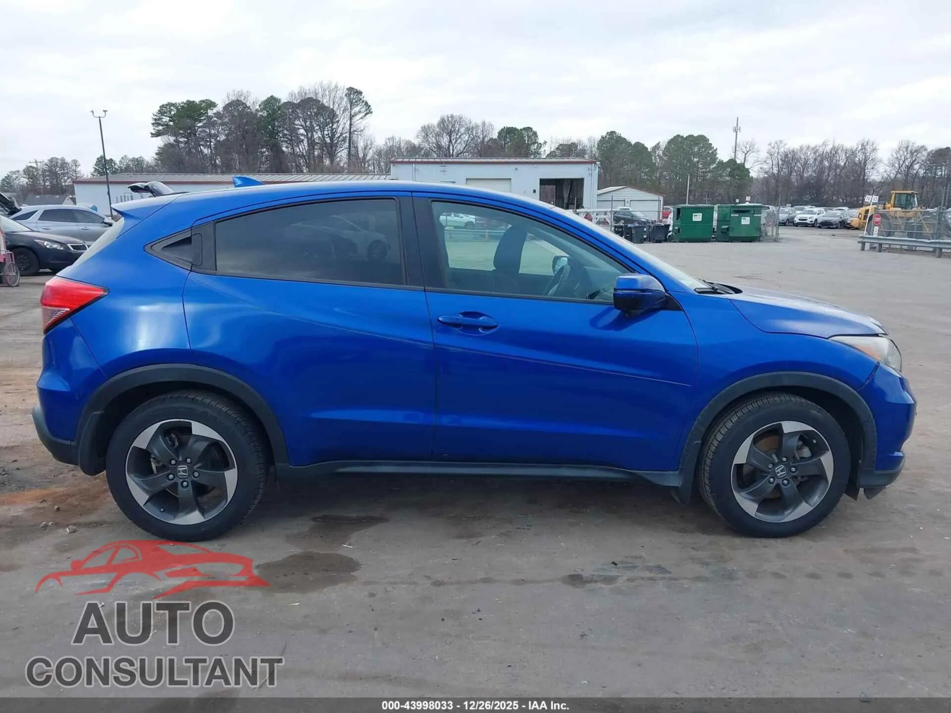 2018 HONDA HR-V Damaged VIN 3CZRU5H50JM715815 – photo 13