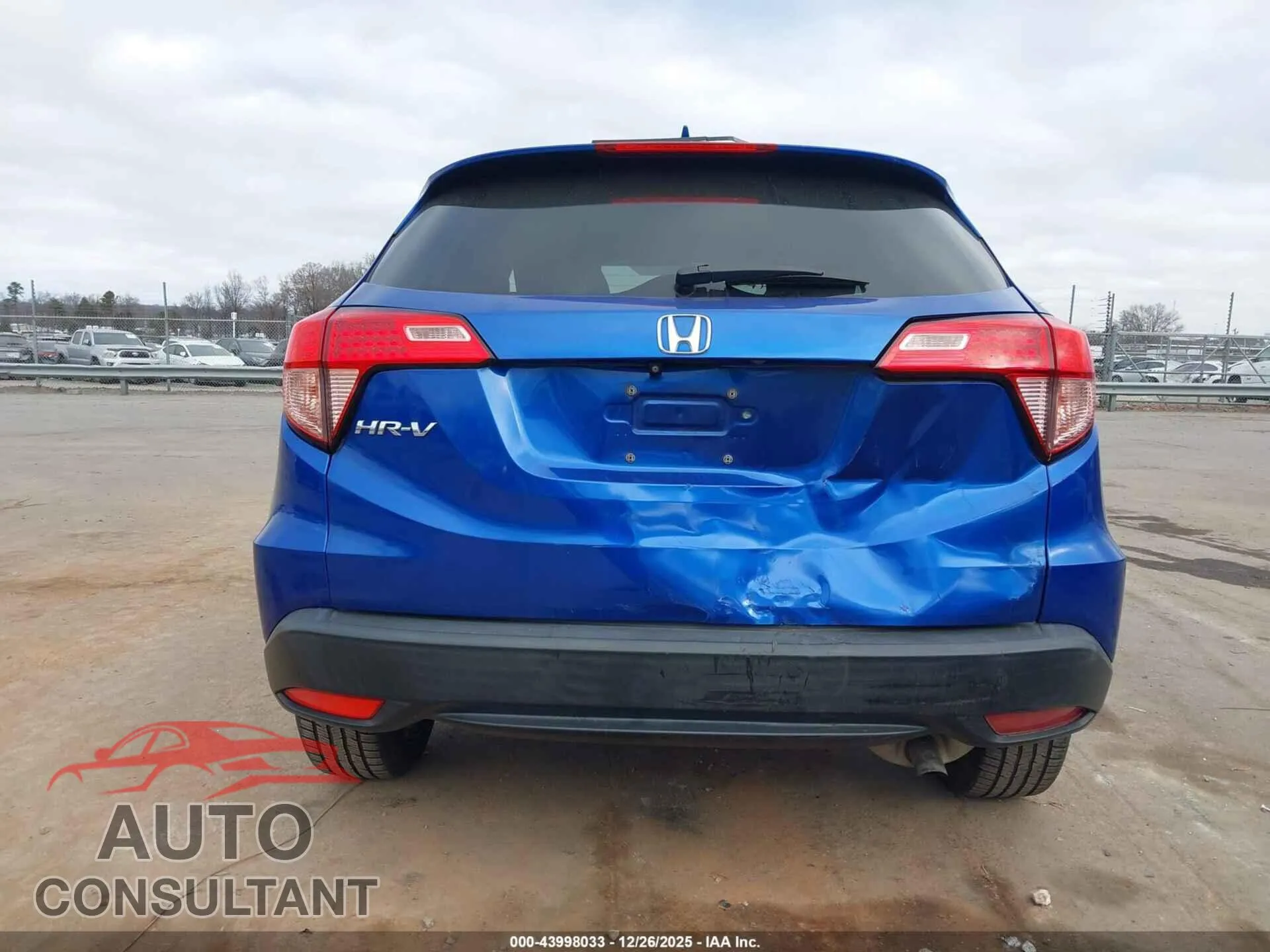 2018 HONDA HR-V Damaged VIN 3CZRU5H50JM715815 – photo 16