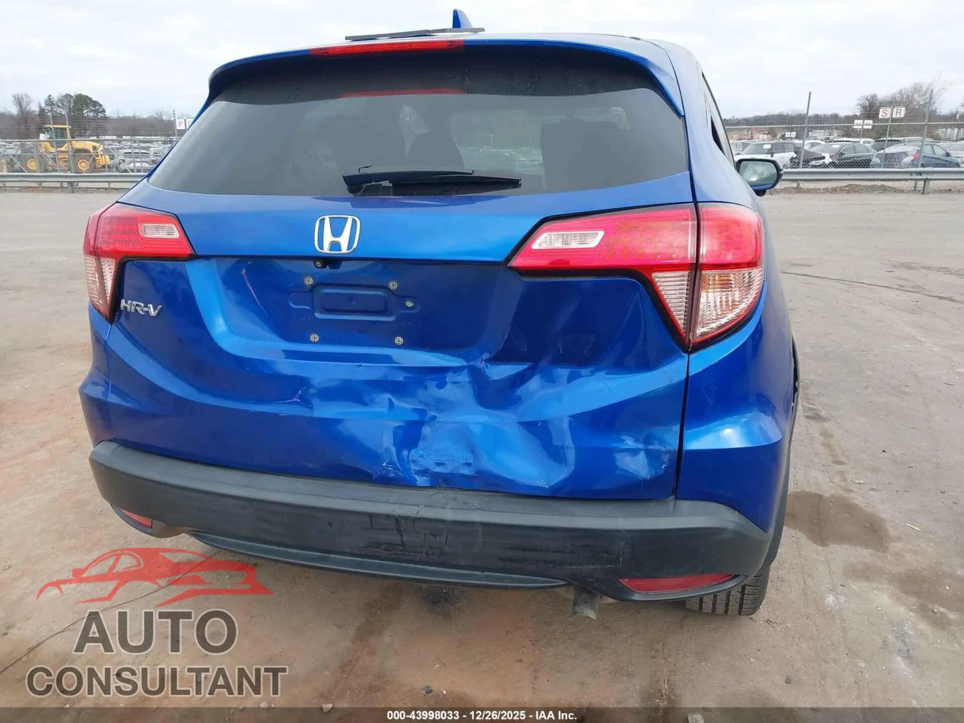 2018 HONDA HR-V Damaged VIN 3CZRU5H50JM715815 – photo 17