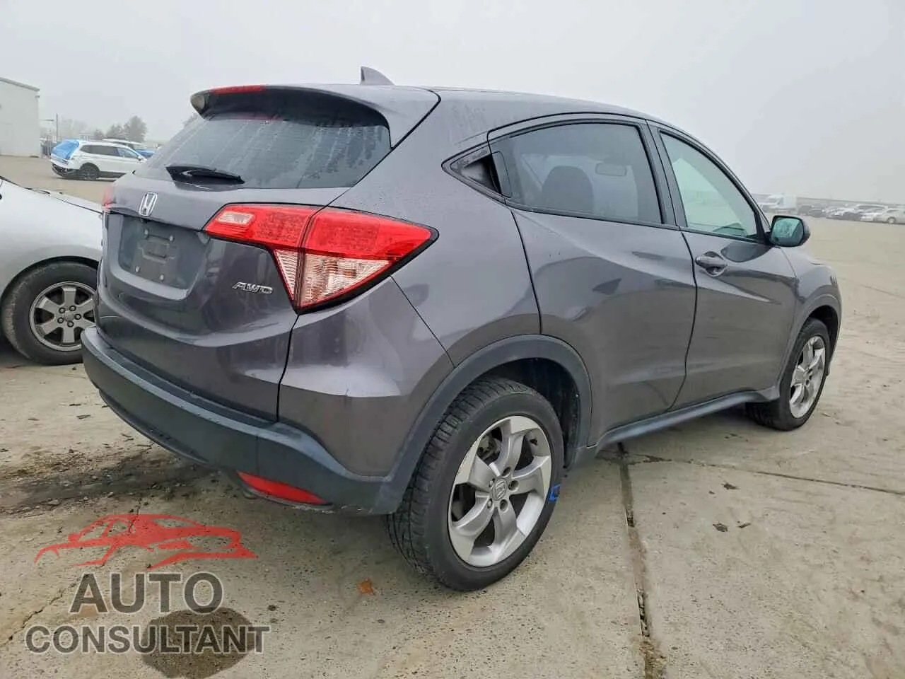 2018 HONDA HR-V Damaged VIN 3CZRU6H30JG719642 – side profile