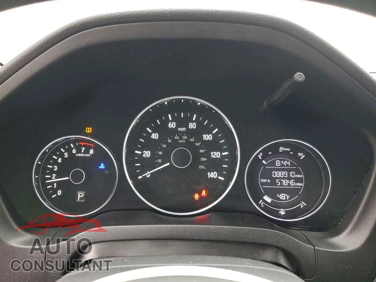 2018 HONDA HR-V Damaged VIN 3CZRU6H30JG719642 – trunk area