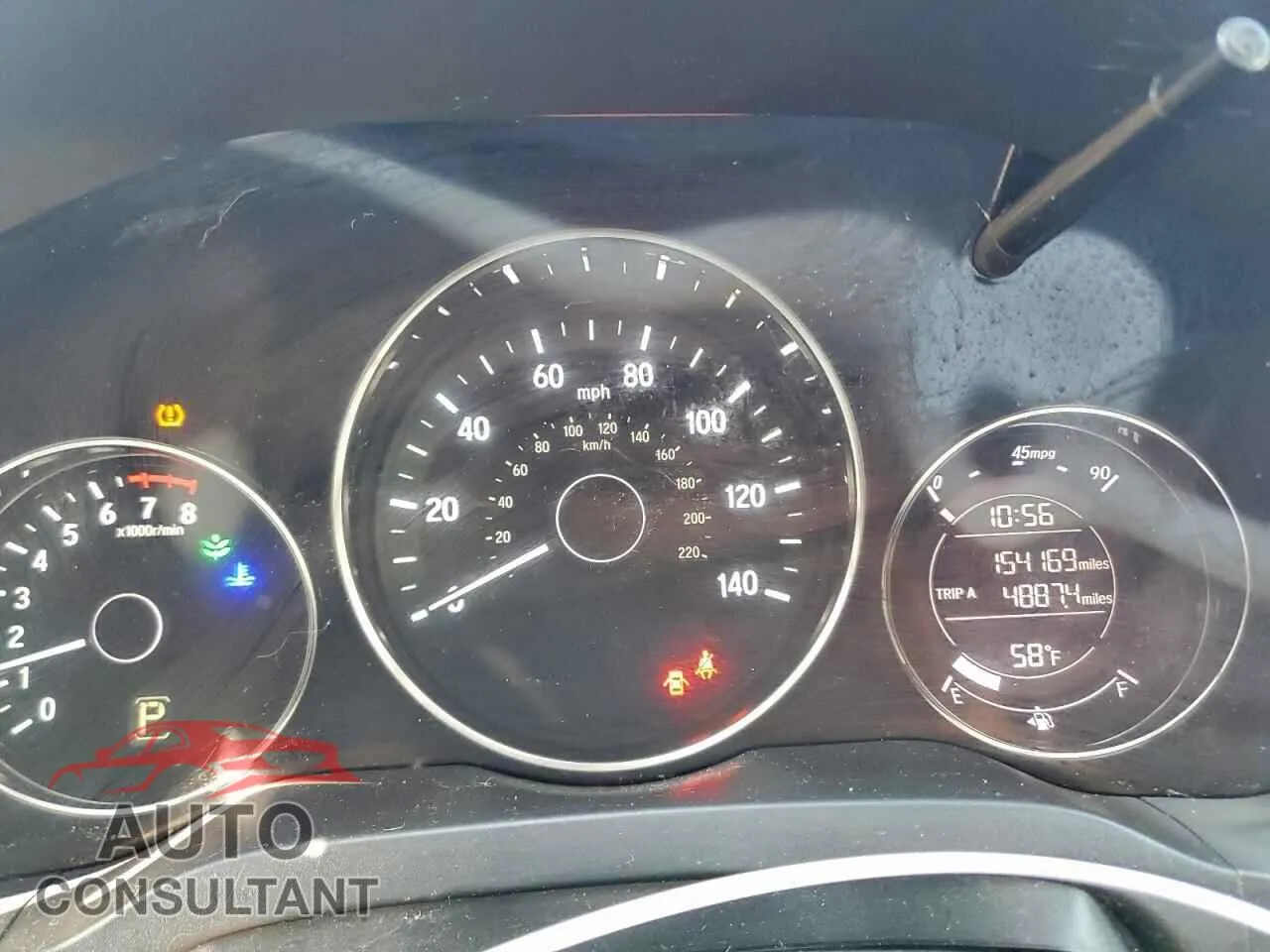 2016 HONDA HR-V Damaged VIN 3CZRU6H36GM763784 – trunk area 2016 HONDA HR-V Damaged VIN 3CZRU6H36GM763784 – trunk area