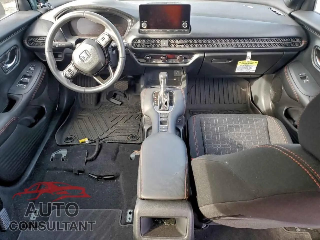2024 HONDA HR-V Damaged VIN 3CZRZ2H57RM776333 – undercarriage