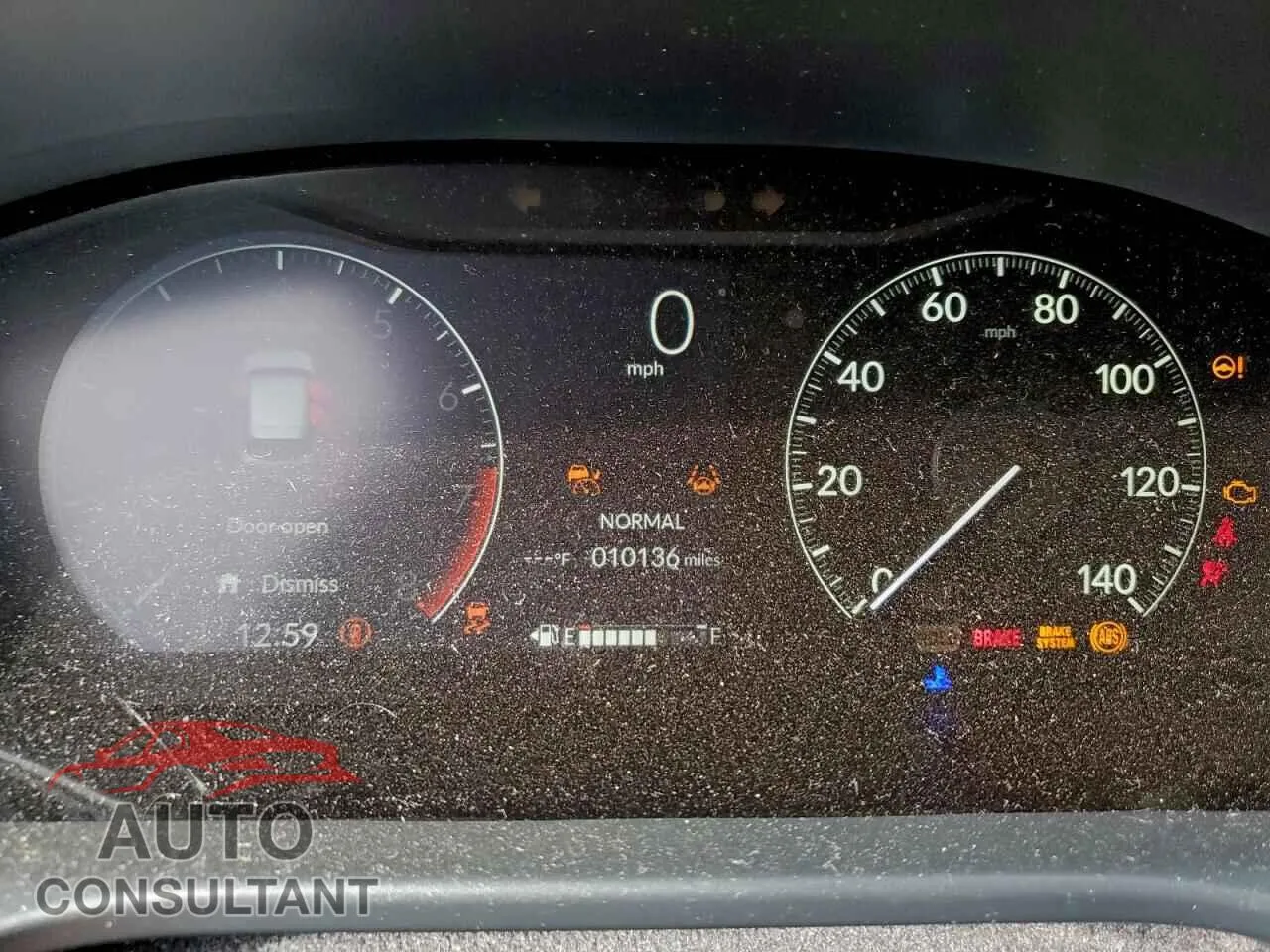 2024 HONDA HR-V Damaged VIN 3CZRZ2H57RM776333 – trunk area