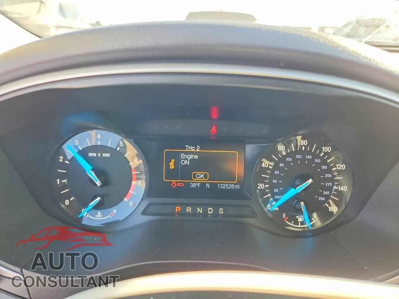 2013 FORD FUSION Damaged VIN 3FA6P0H70DR304447 – trunk area