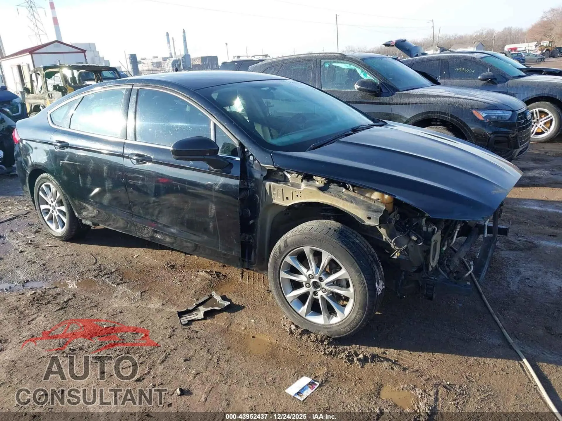 2017 FORD FUSION VIN 3FA6P0H71HR160123