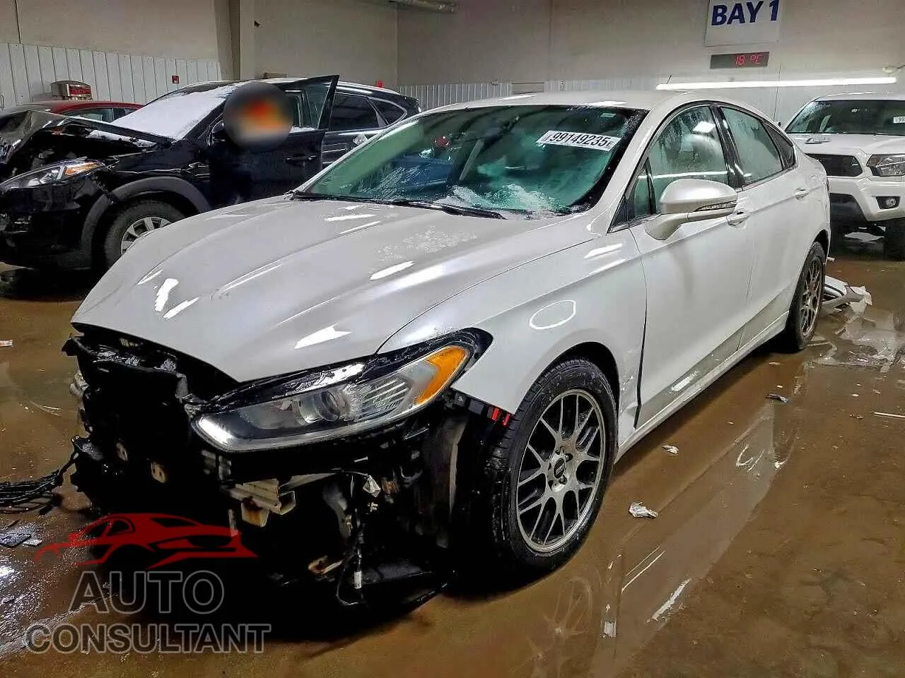 2013 FORD FUSION VIN 3FA6P0H74DR233432