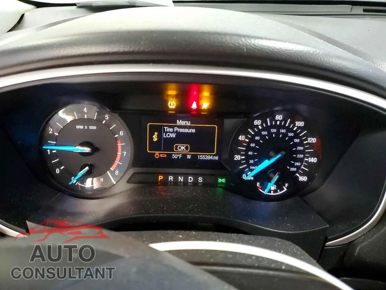 2013 FORD FUSION Damaged VIN 3FA6P0H74DR233432 – trunk area