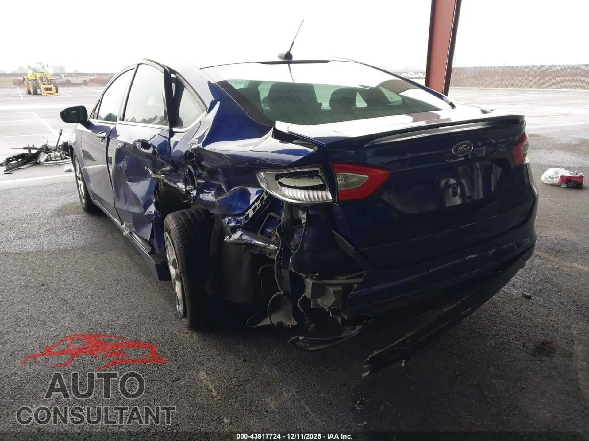 2016 FORD FUSION Damaged VIN 3FA6P0H74GR240112 – side profile