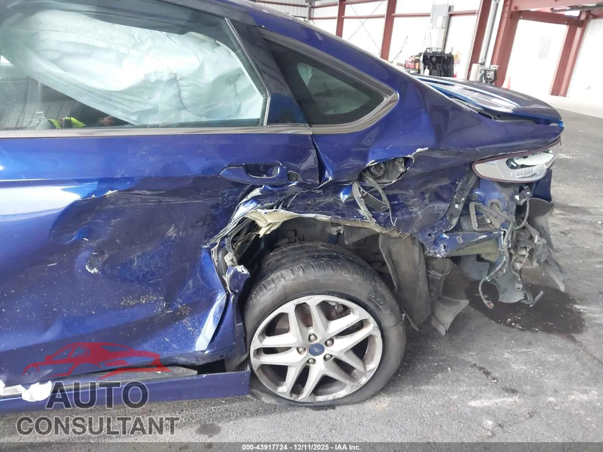 2016 FORD FUSION Damaged VIN 3FA6P0H74GR240112 – engine bay