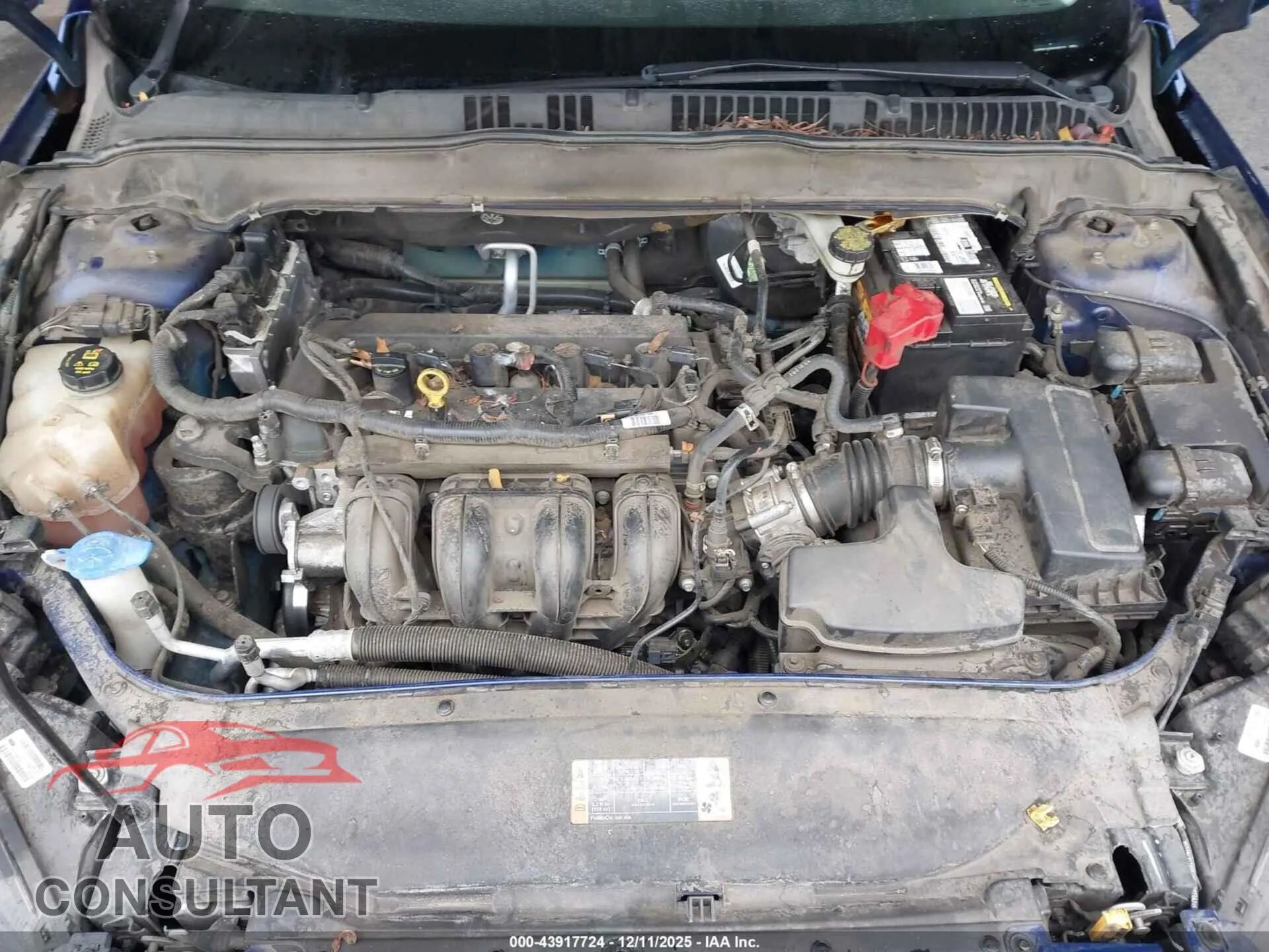 2016 FORD FUSION Damaged VIN 3FA6P0H74GR240112 – odometer reading