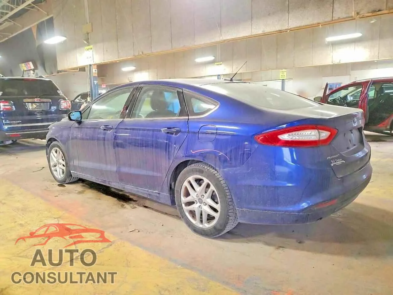 2016 FORD FUSION Damaged VIN 3FA6P0H78GR267197 – rear exterior