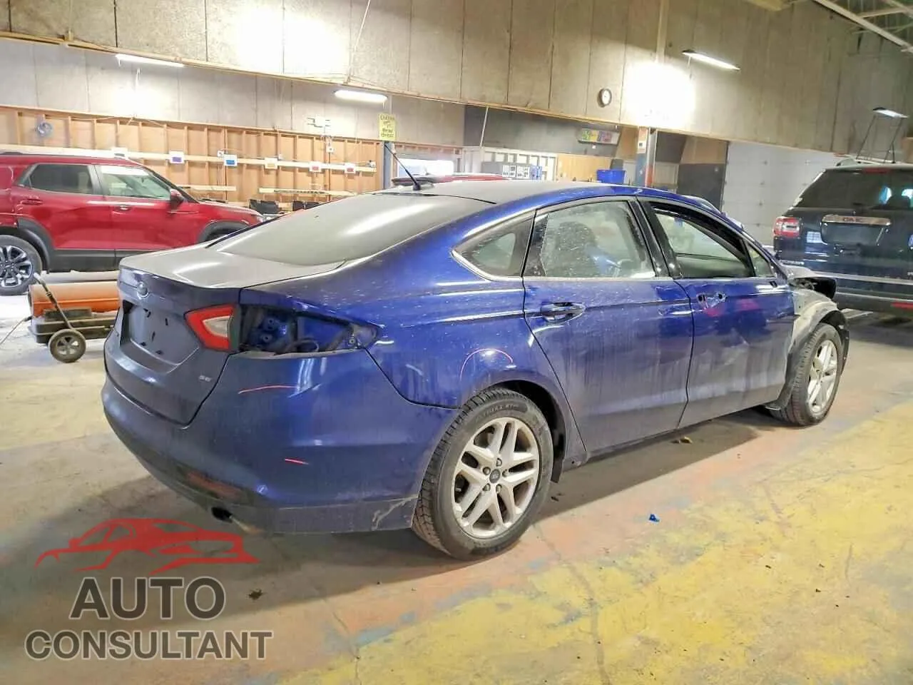 2016 FORD FUSION Damaged VIN 3FA6P0H78GR267197 – side profile