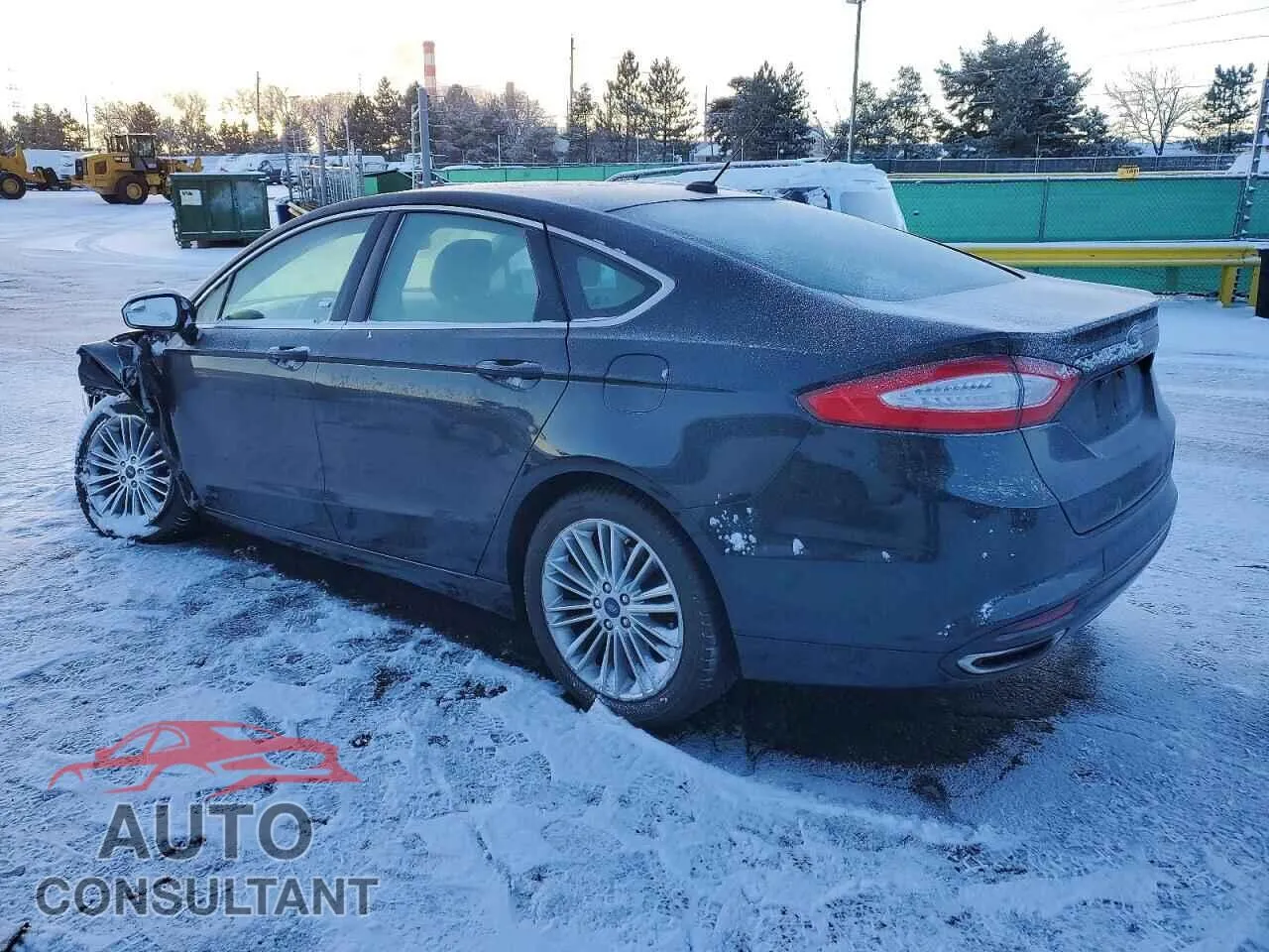 2014 FORD FUSION Damaged VIN 3FA6P0H94ER358935 – rear exterior