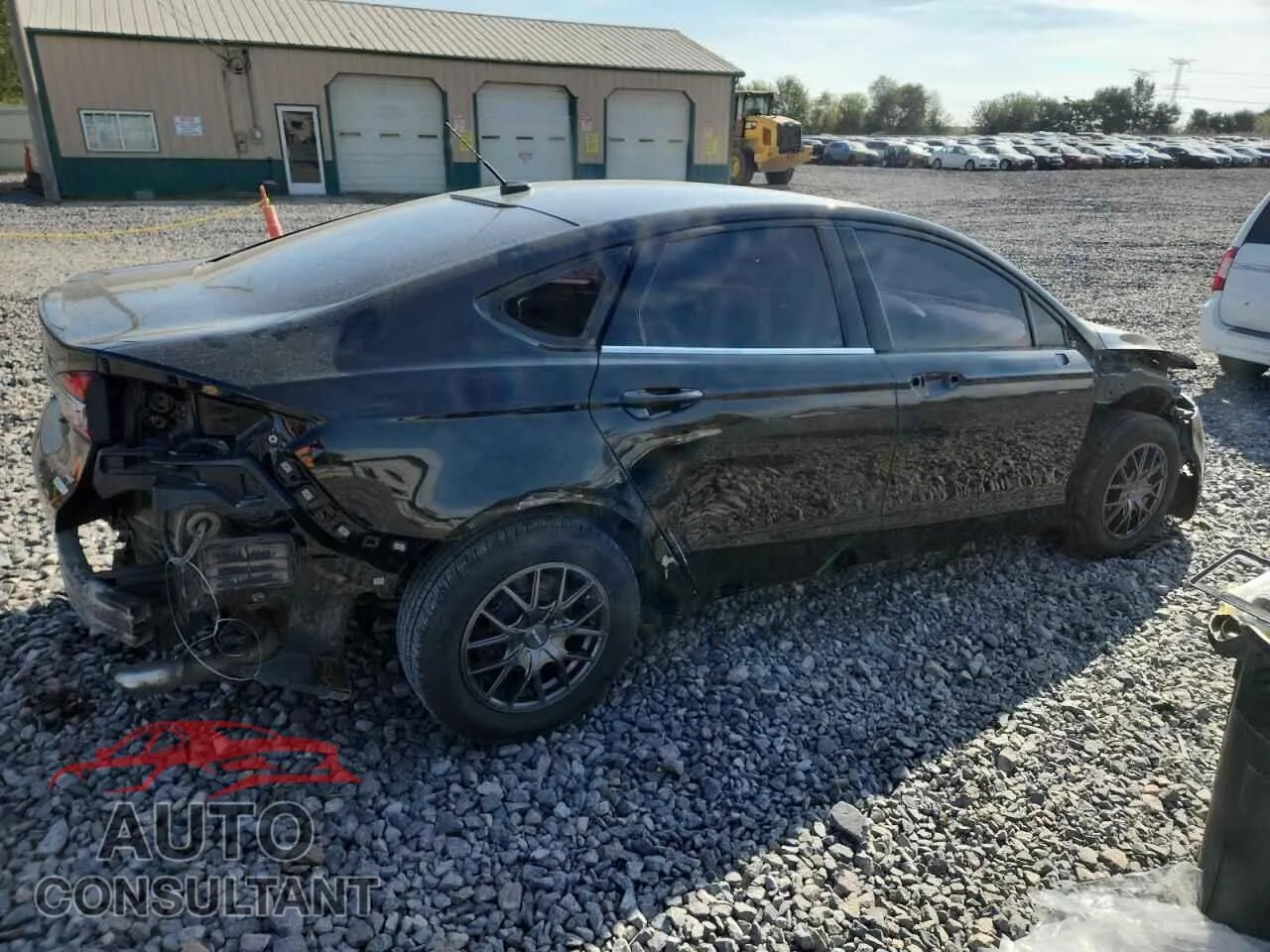 2017 FORD FUSION Damaged VIN 3FA6P0HD4HR406121 – side profile