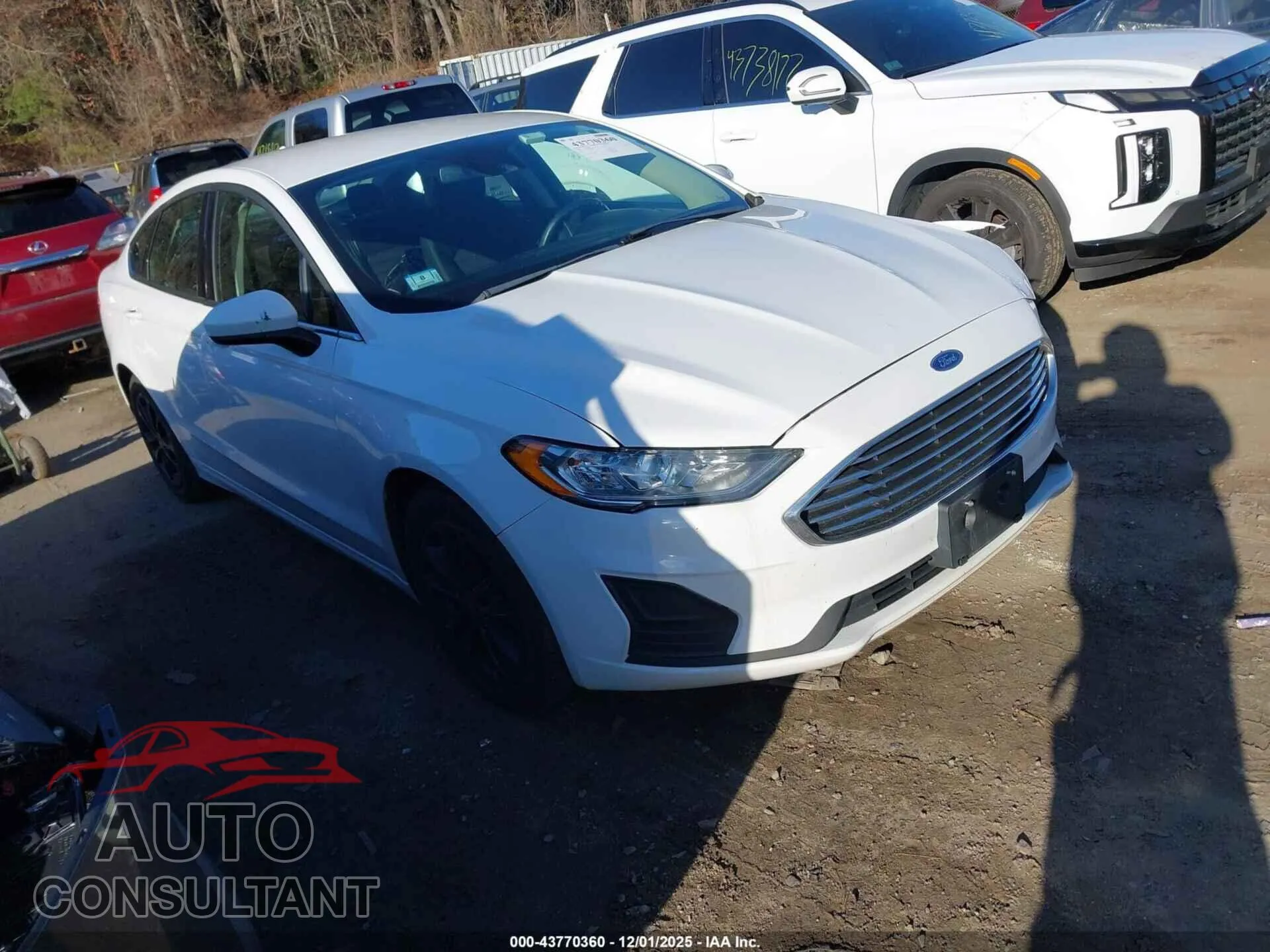 2020 FORD FUSION VIN 3FA6P0HD9LR143584