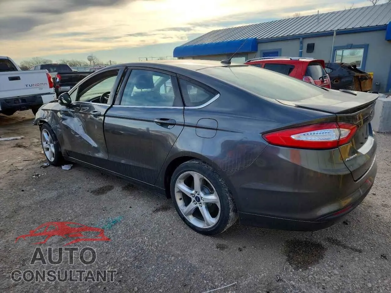 2016 FORD FUSION Damaged VIN 3FA6P0HDXGR360597 – rear exterior