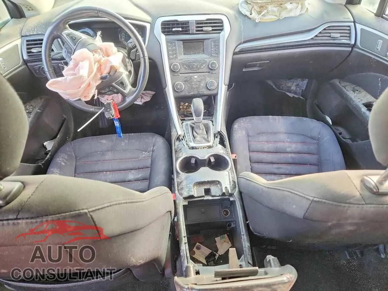 2016 FORD FUSION Damaged VIN 3FA6P0HDXGR360597 – undercarriage