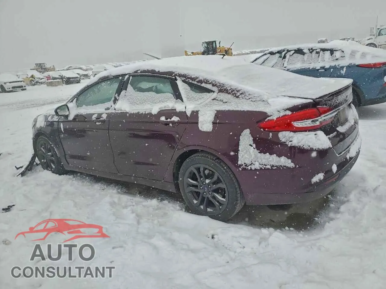 2018 FORD FUSION Damaged VIN 3FA6P0HDXJR238653 – rear exterior