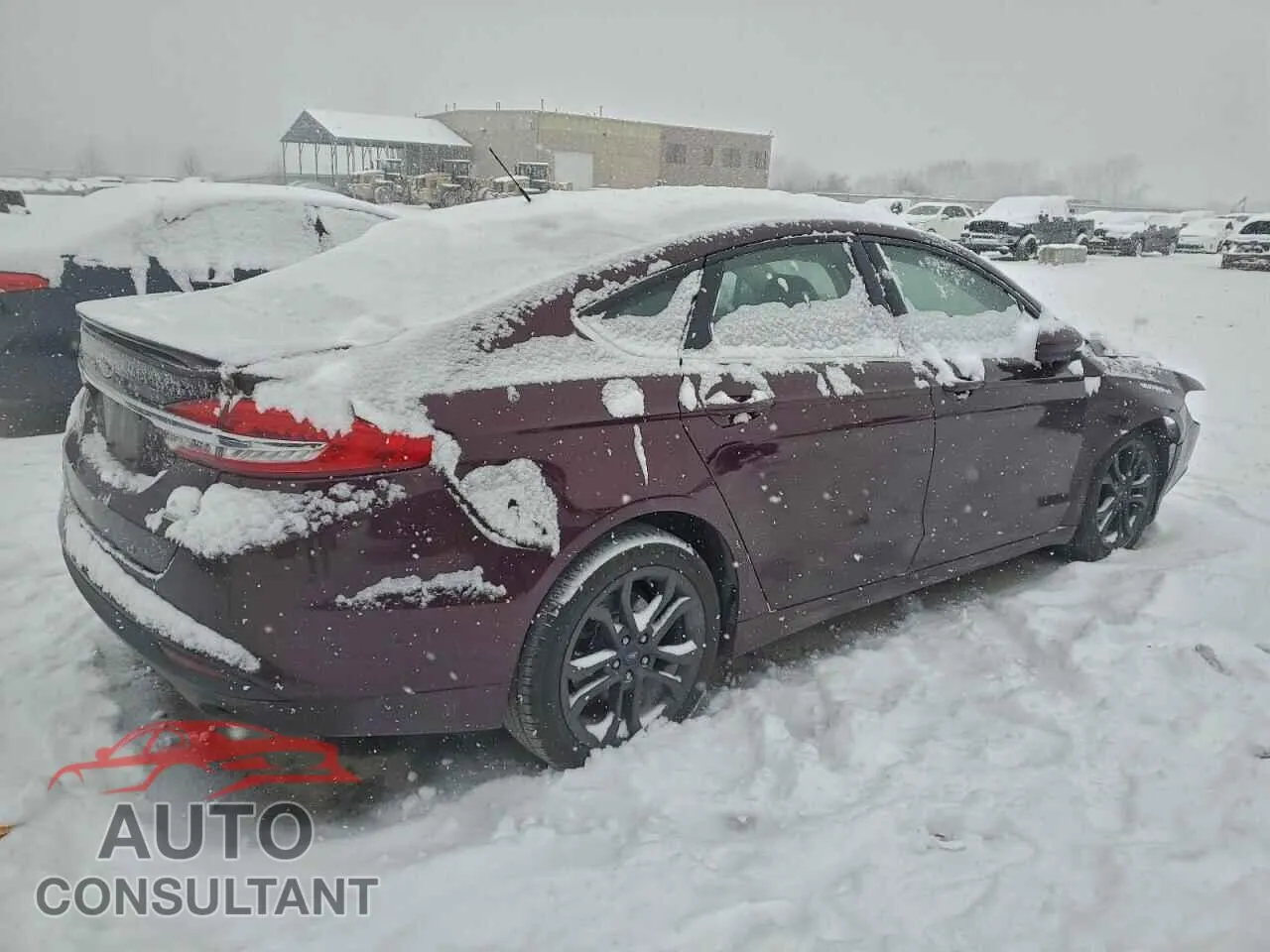 2018 FORD FUSION Damaged VIN 3FA6P0HDXJR238653 – side profile