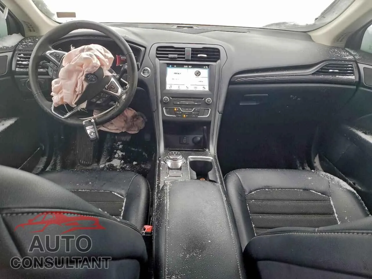 2018 FORD FUSION Damaged VIN 3FA6P0HDXJR238653 – undercarriage