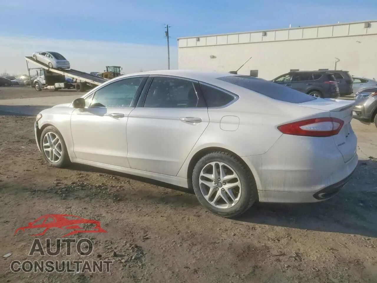 2014 FORD FUSION Damaged VIN 3FA6P0K96ER378192 – rear exterior