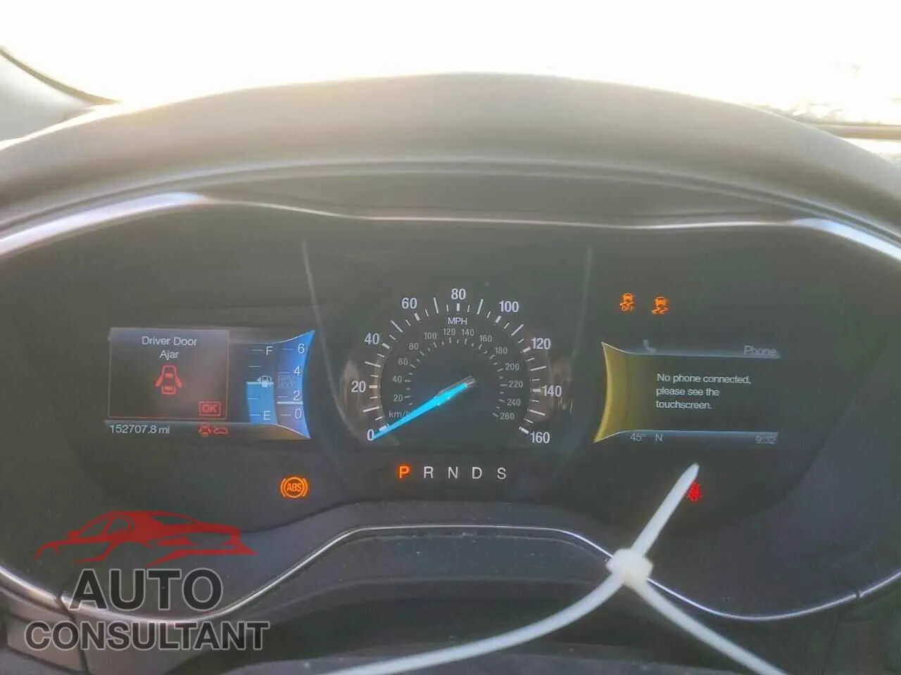 2014 FORD FUSION Damaged VIN 3FA6P0K96ER378192 – trunk area