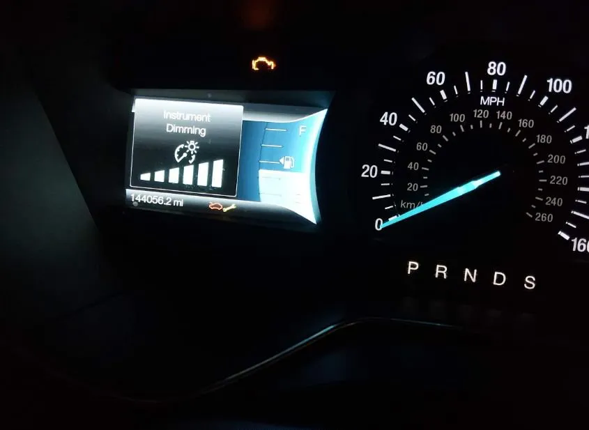 2014 FORD Fusion Used VIN 3FA6P0K97ER358579 – side profile