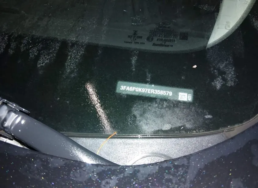 2014 FORD Fusion Used VIN 3FA6P0K97ER358579 – dashboard