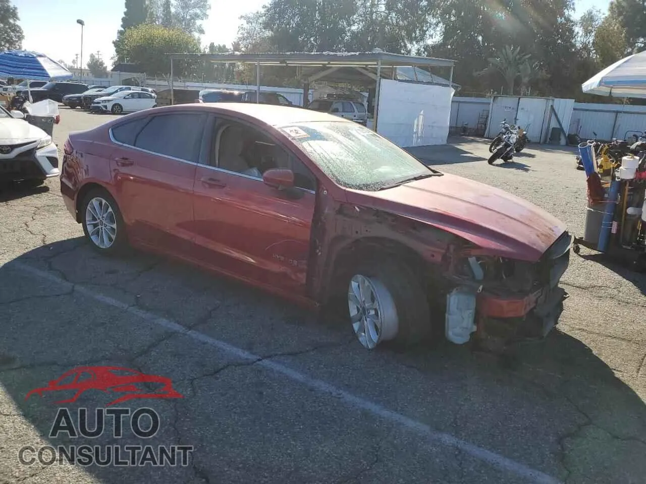 2020 FORD FUSION Damaged VIN 3FA6P0LU0LR233455 – dashboard