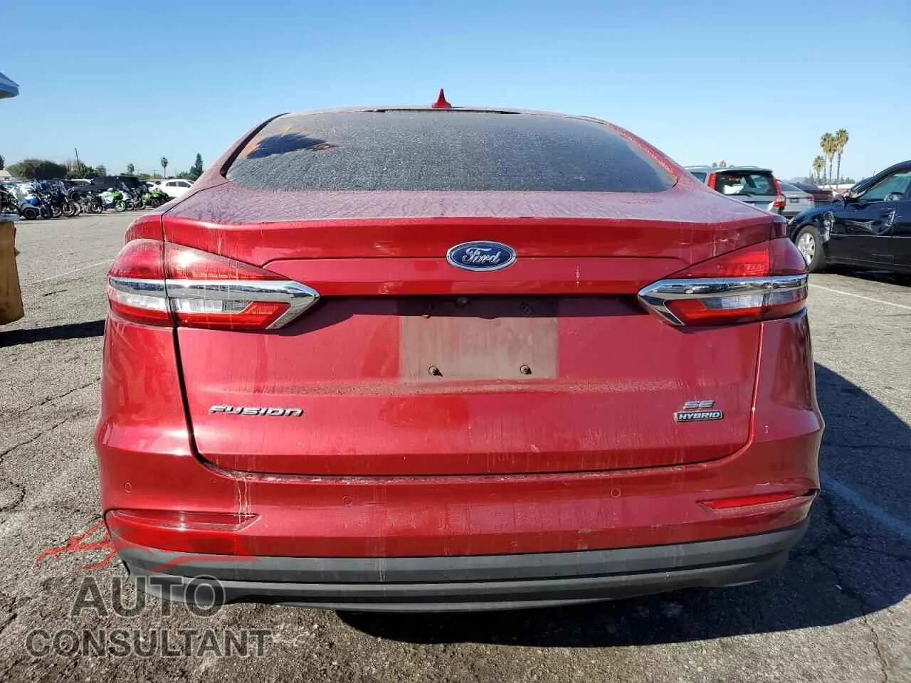 2020 FORD FUSION Damaged VIN 3FA6P0LU0LR233455 – engine bay