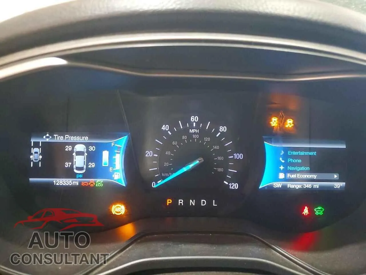 2019 FORD FUSION Damaged VIN 3FA6P0LU4KR124608 – trunk area