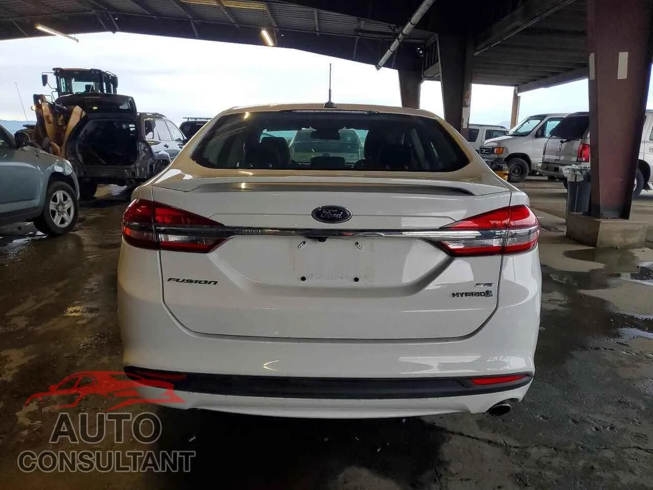 2018 FORD FUSION Damaged VIN 3FA6P0LU8JR155729 – engine bay 2018 FORD FUSION Damaged VIN 3FA6P0LU8JR155729 – engine bay