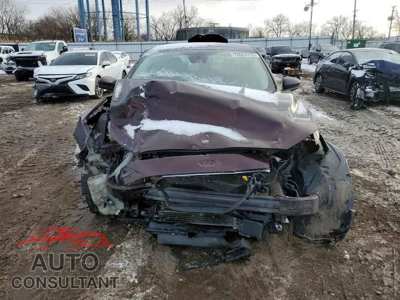 2019 FORD FUSION Damaged VIN 3FA6P0LU8KR263639 – interior seats