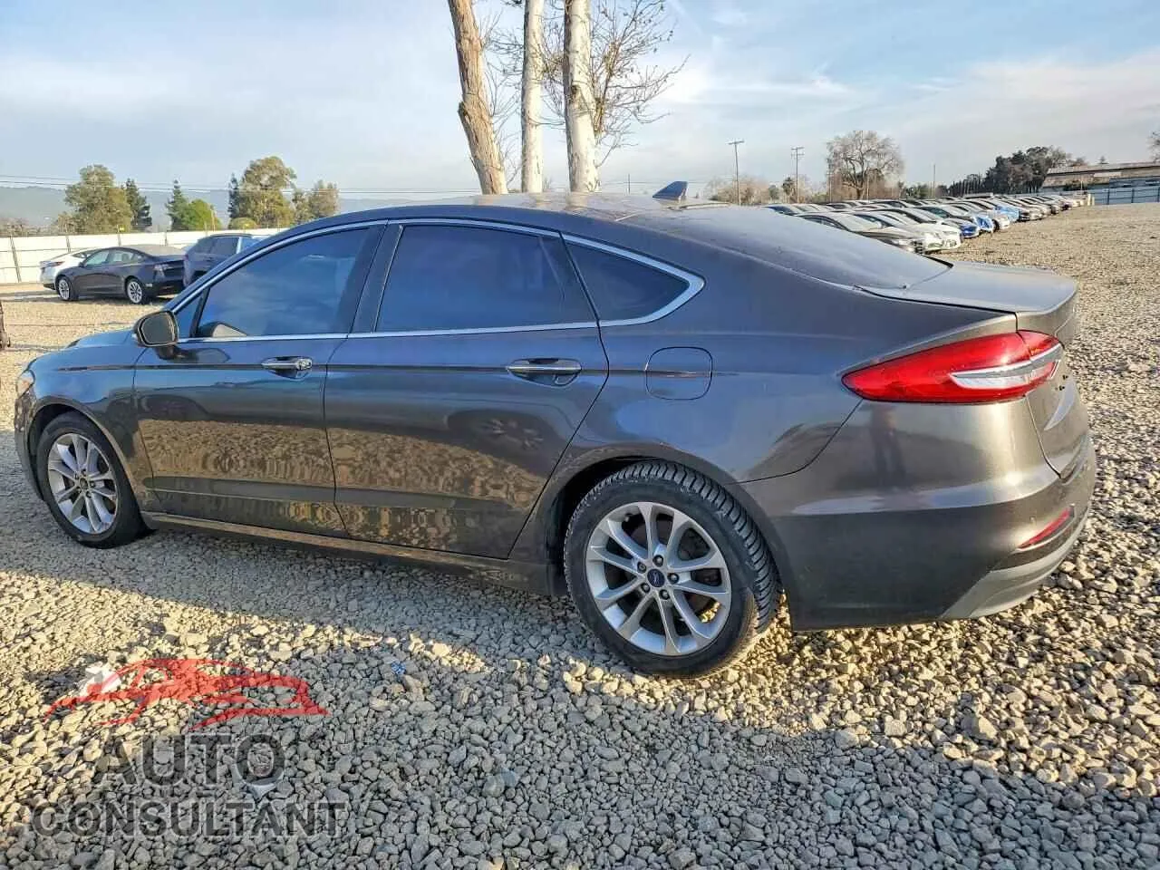 2019 FORD FUSION Damaged VIN 3FA6P0MU9KR202900 – rear exterior