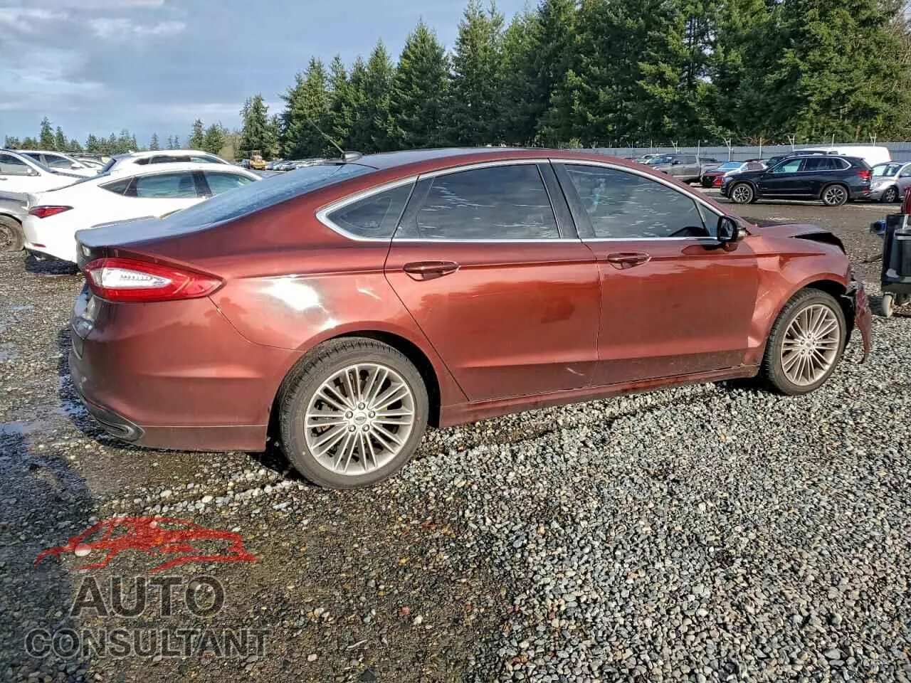2016 FORD FUSION Damaged VIN 3FA6P0T93GR343191 – side profile
