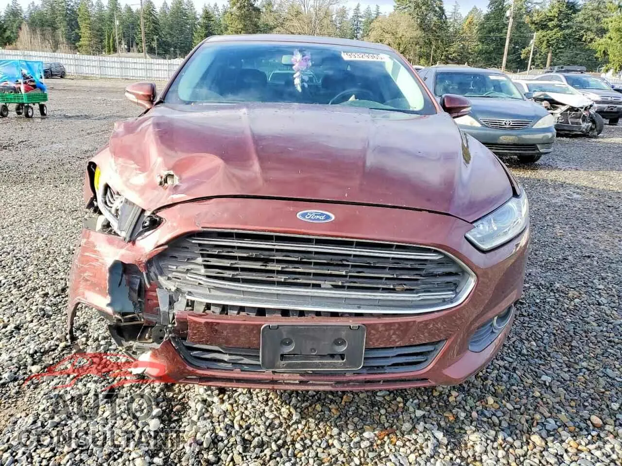 2016 FORD FUSION Damaged VIN 3FA6P0T93GR343191 – interior seats