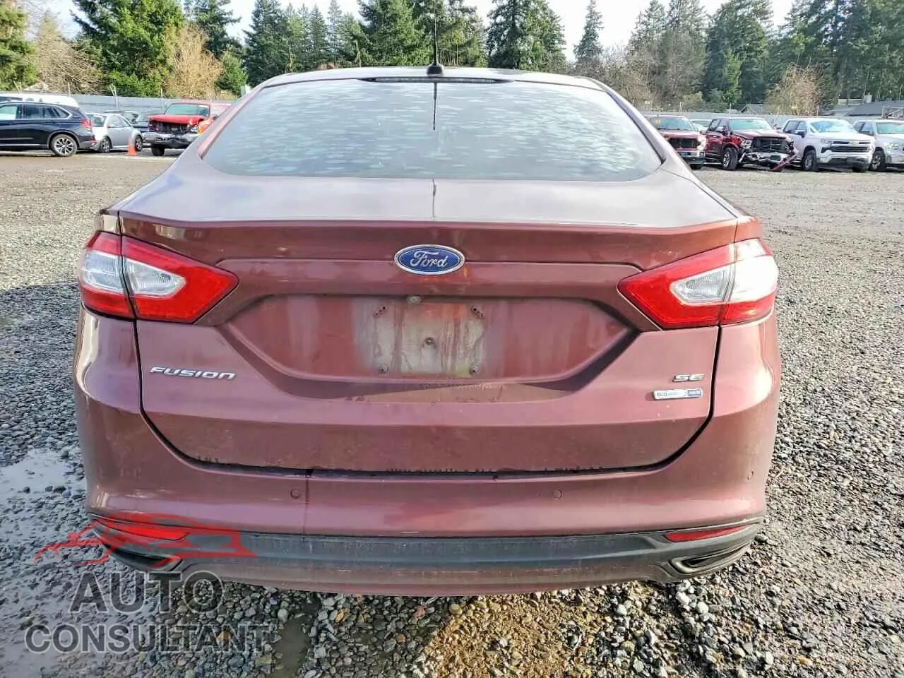2016 FORD FUSION Damaged VIN 3FA6P0T93GR343191 – engine bay