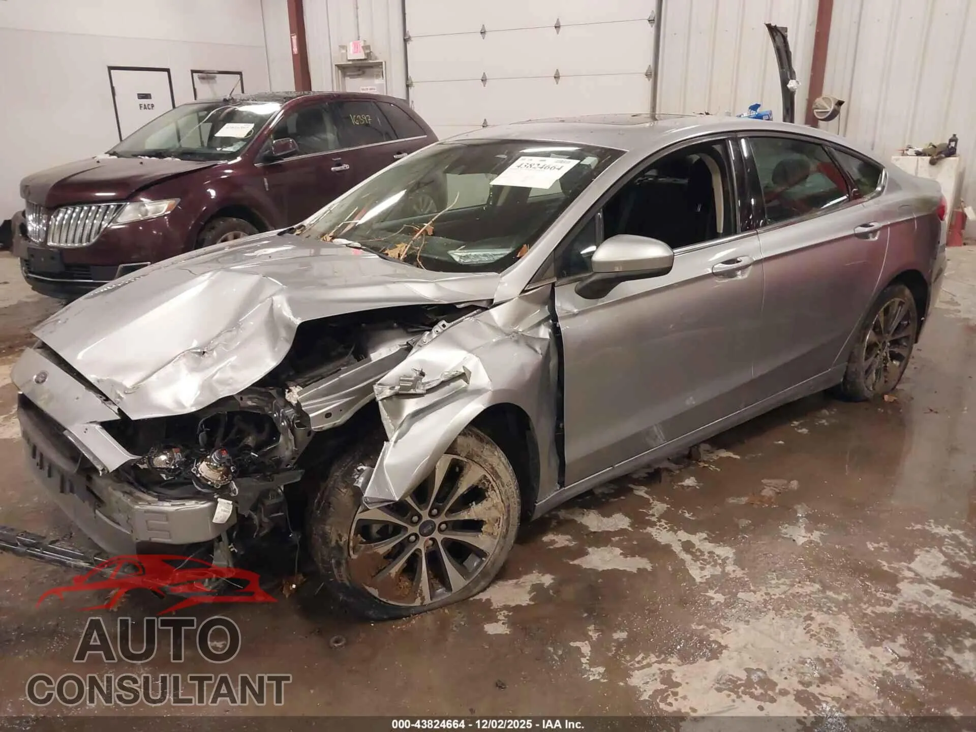 2020 FORD FUSION Damaged VIN 3FA6P0T95LR150051 – rear exterior