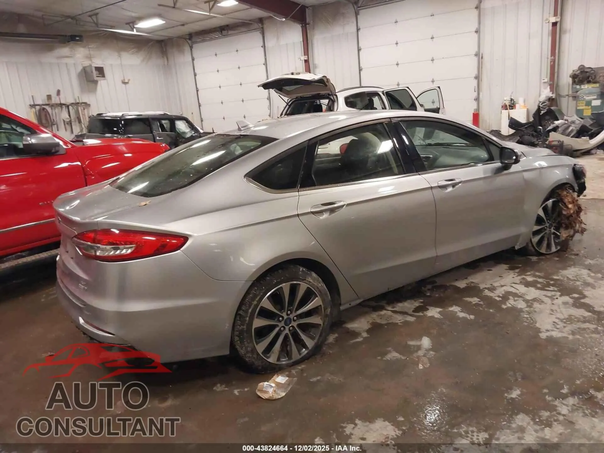 2020 FORD FUSION Damaged VIN 3FA6P0T95LR150051 – dashboard
