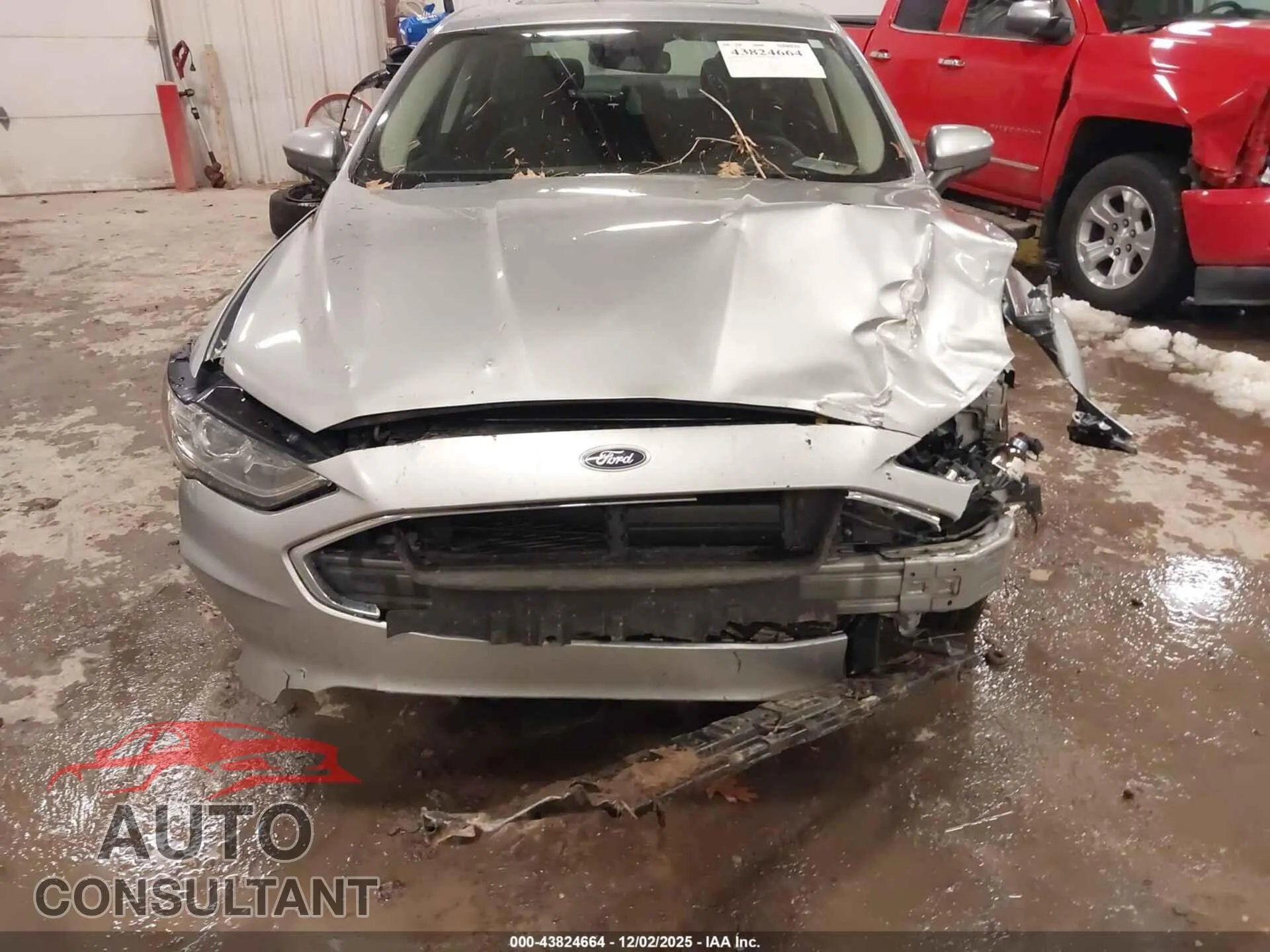 2020 FORD FUSION Damaged VIN 3FA6P0T95LR150051 – engine bay