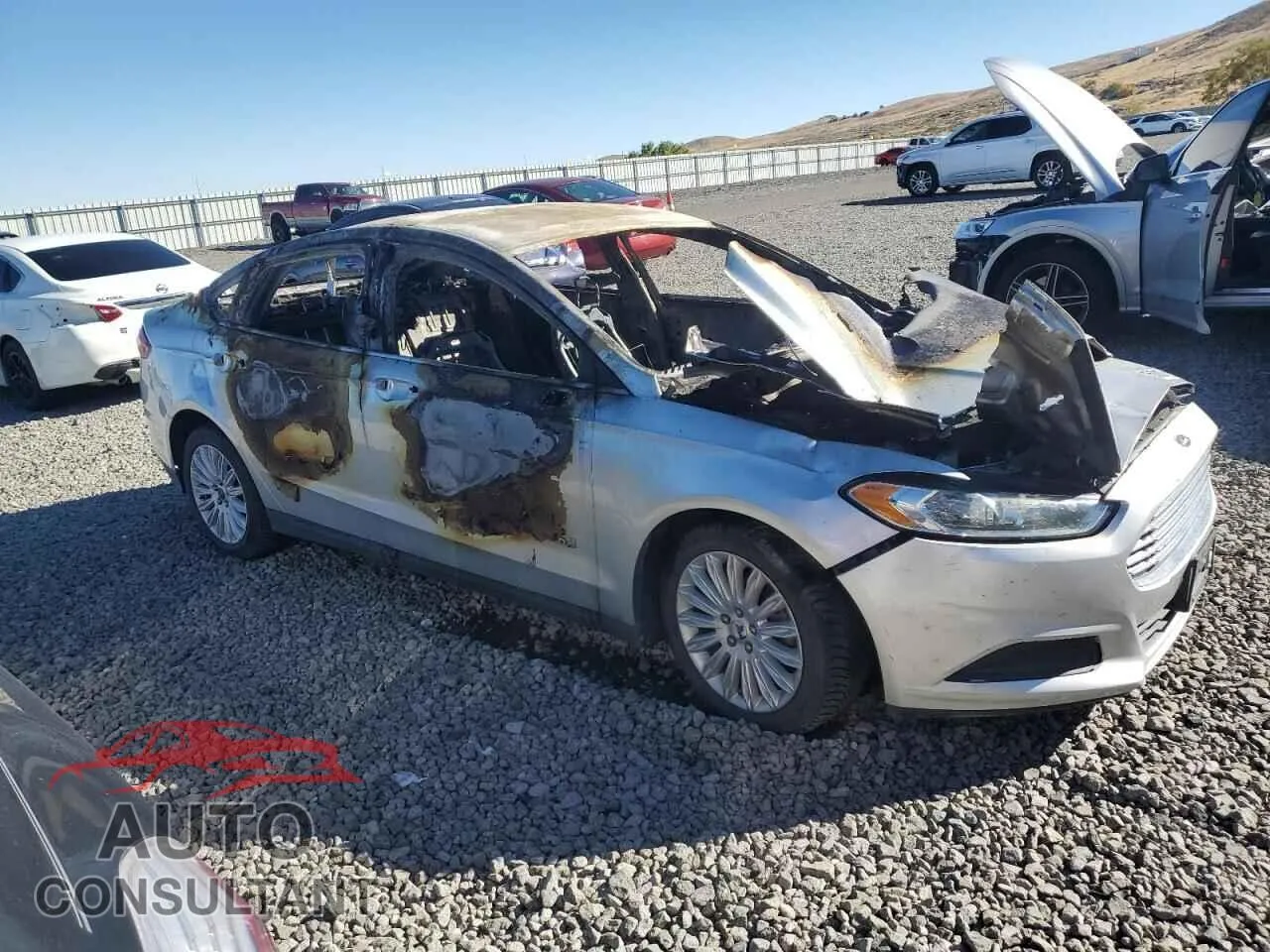 2014 FORD FUSION Damaged VIN 3FA6P0UU5ER279736 – dashboard