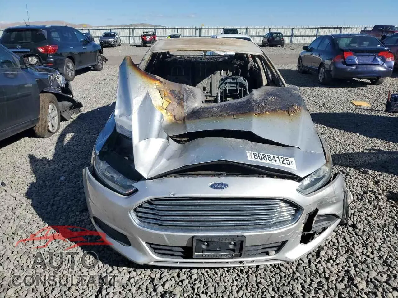 2014 FORD FUSION Damaged VIN 3FA6P0UU5ER279736 – interior seats