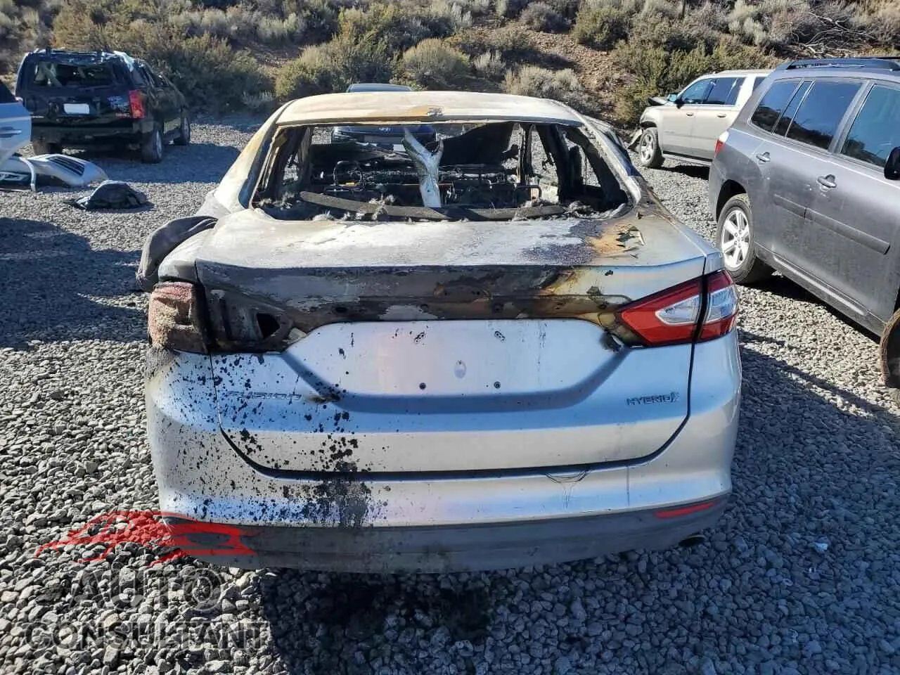 2014 FORD FUSION Damaged VIN 3FA6P0UU5ER279736 – engine bay
